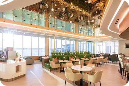 Airline lounges card image